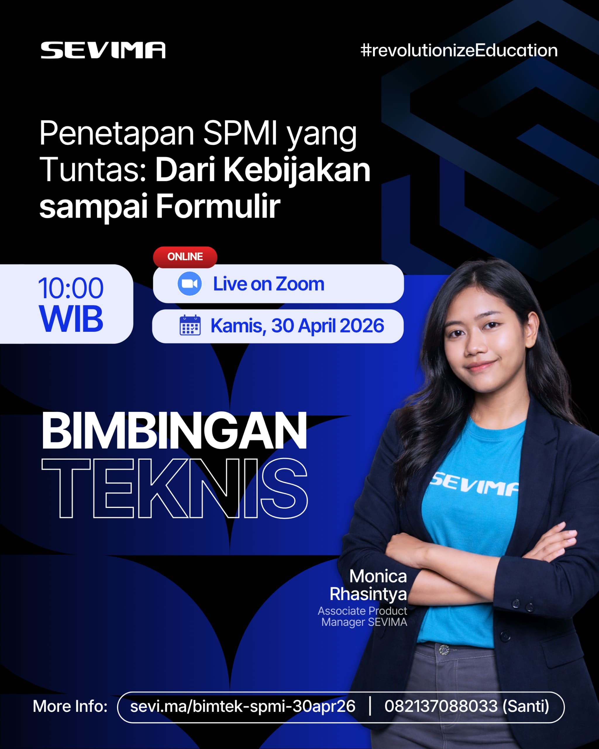 Form pendaftaran ZOOM MEETING - Penetapan SPMI yang Tuntas: Dari ...